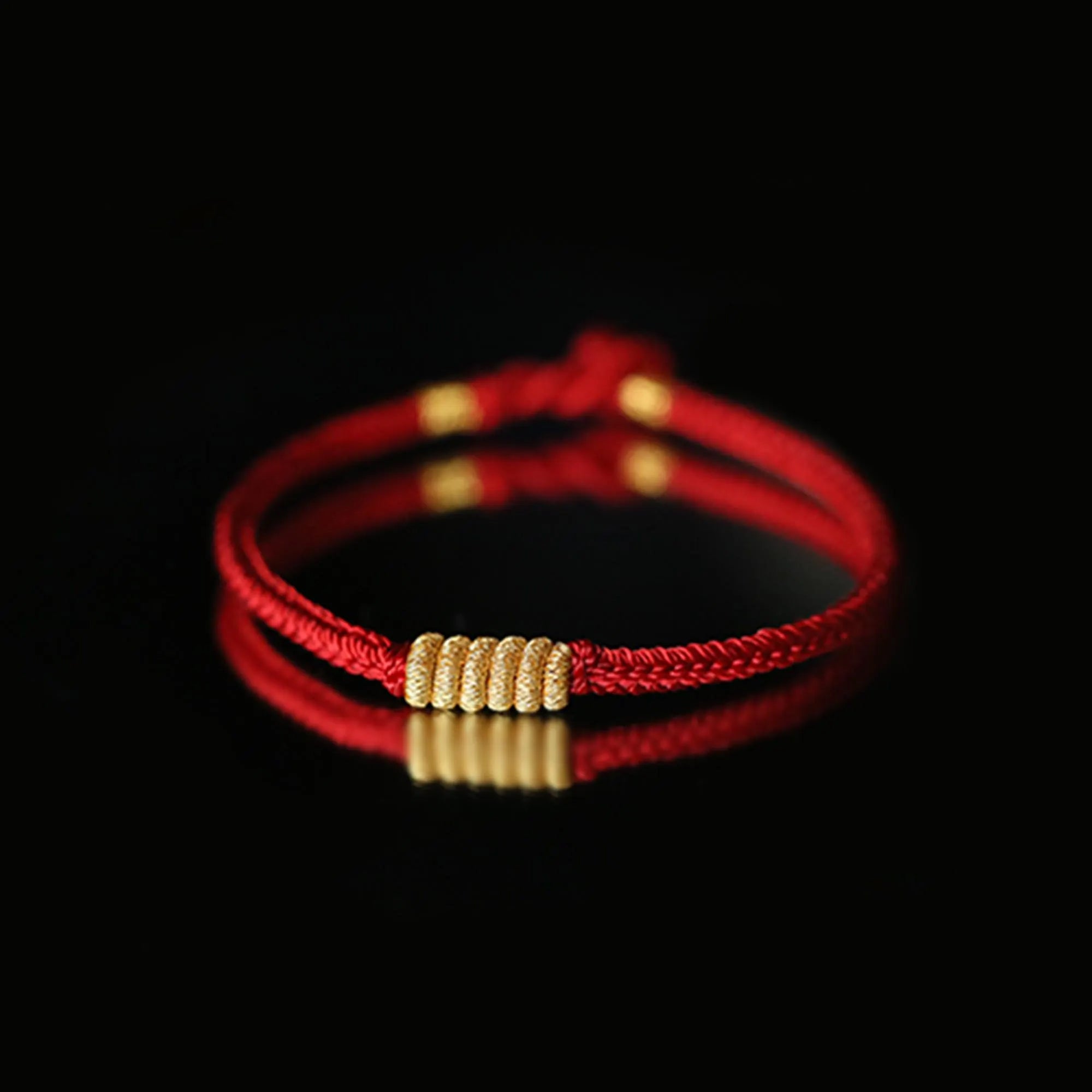 Red String Protection Bracelet, Handmade Tibetan Cord Amulet, Buddhist Lucky Knot Bracelet for men & women, Spiritual talisman Gift for baby