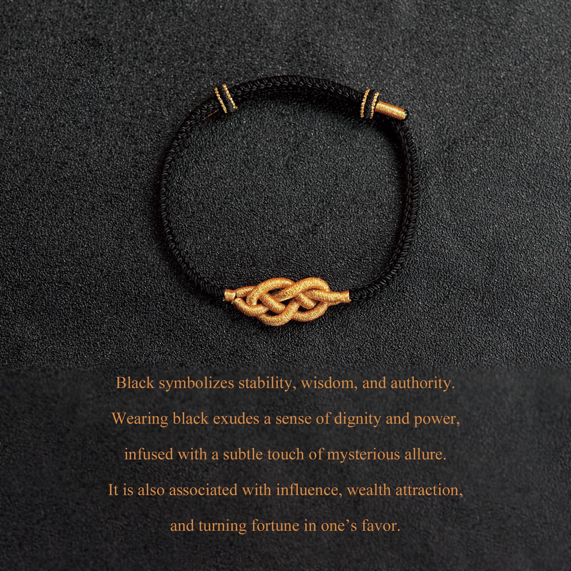 Hand-woven adjustable lucky red cord, Wealth Amulet, Buddhist Spiritual Gift, Blessing Bracelet, The Perfect Gift for Your Husband & Friends