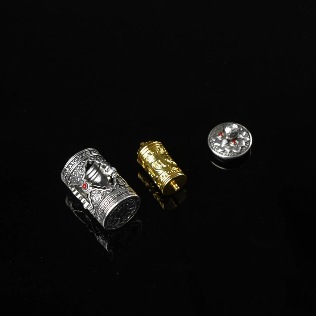 Handwoven Tibetan Buddhist Adjustable Necklace, Red Lucky Knot & Mantra Pendant, Spiritual Gift for Protection and Success